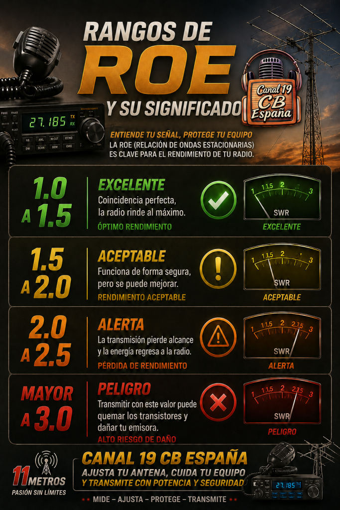 Rangos de ROE